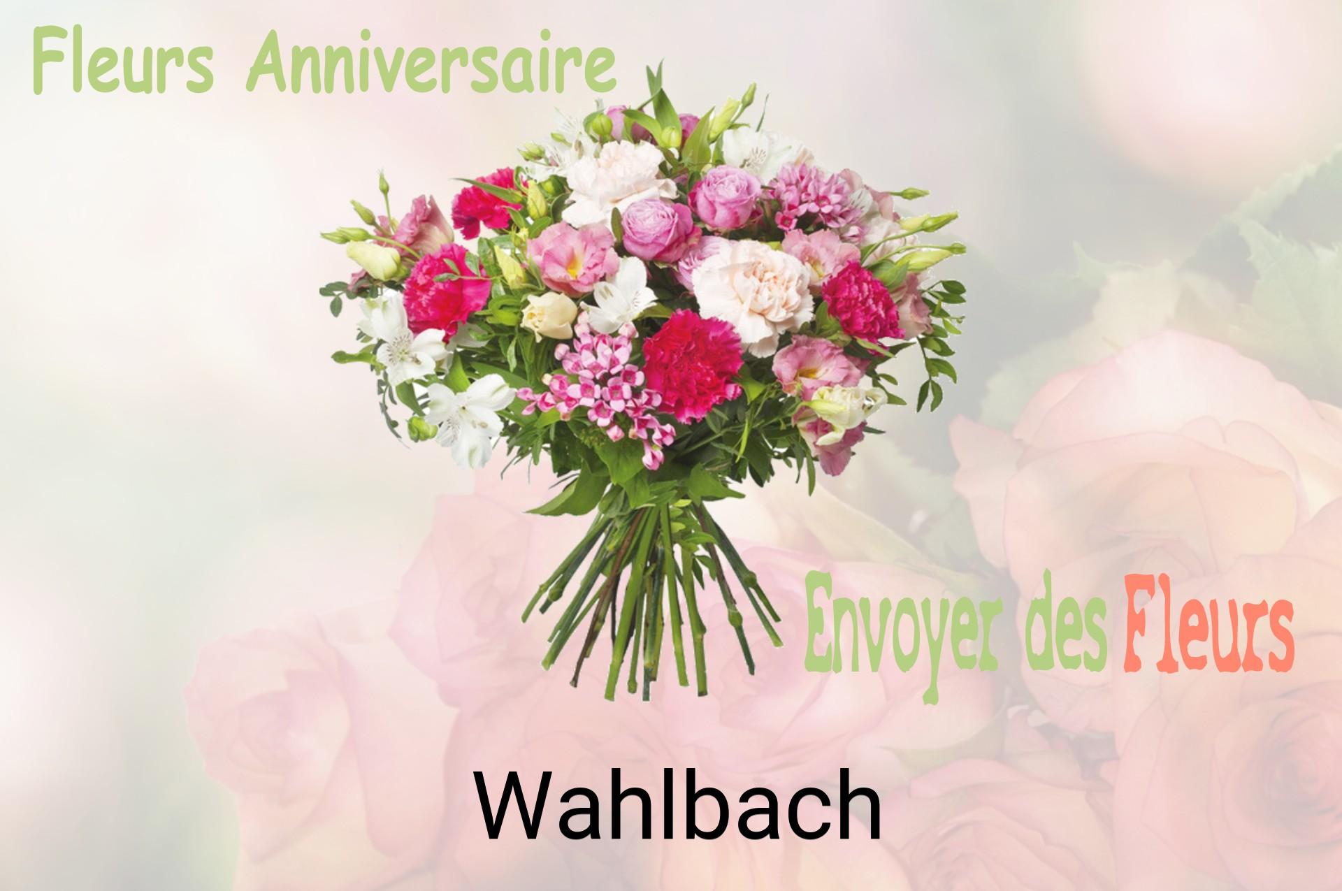 Bouquet de fleurs d’anniversaire livré à Wahlbach